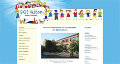 Desktop Screenshot of grundschule-hebborn.de